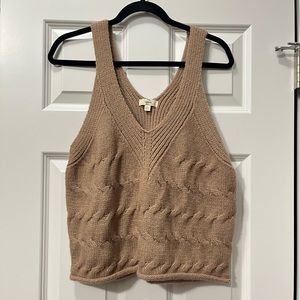 Entropy chunky knit tank